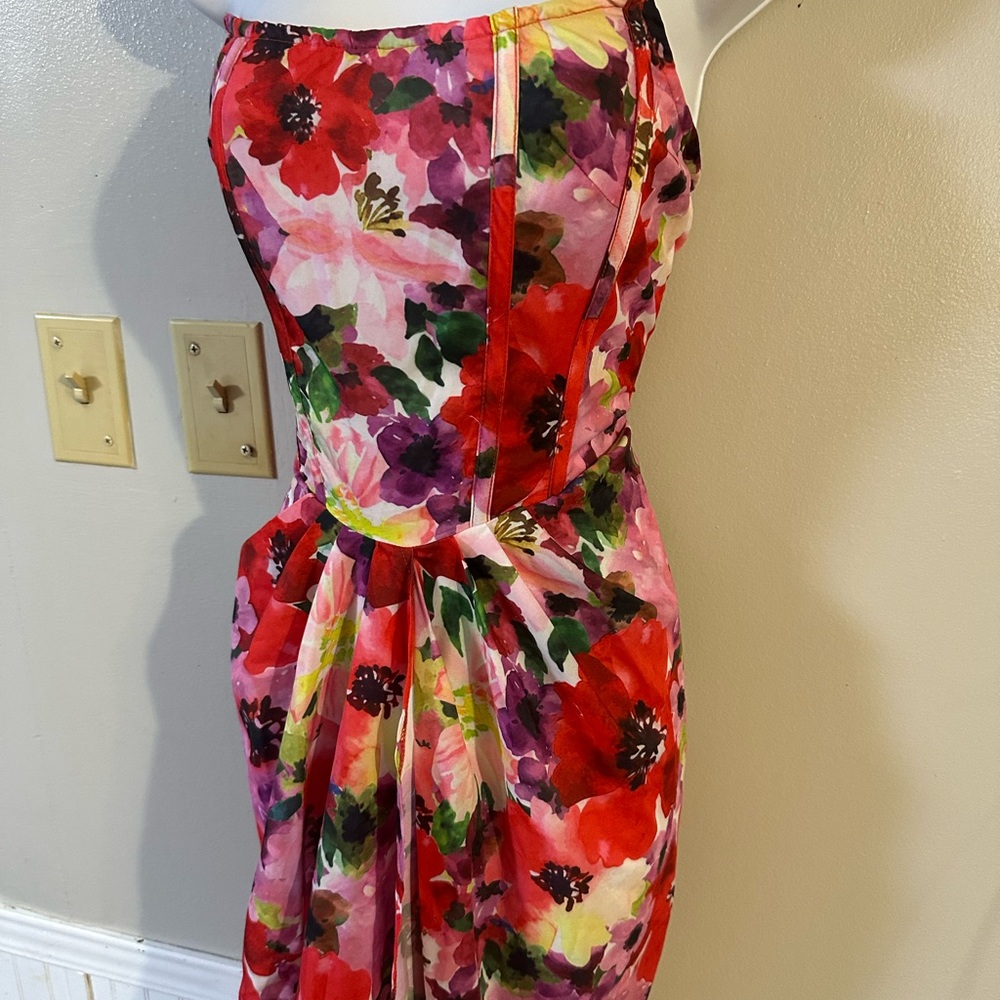 Prettylittlething Multicolor Strapless Dress - image 5